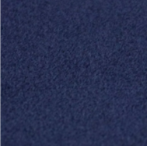 Choix de matière de personnalisation, effet velour. Couleur bleu roi