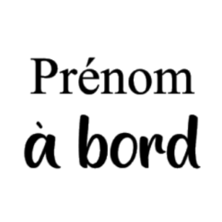 Prénom à bord