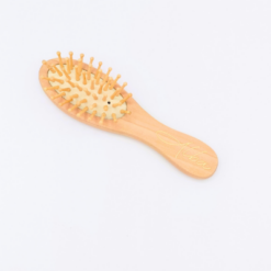 Brosse à cheveux en bois pour enfant, à personnaliser au prénom de l'enfant