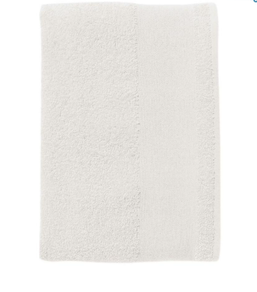 Essuie/serviette de bain et serviette d'inviter à personnaliser, blanc